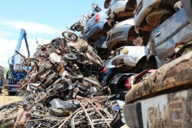 Detran prev� enviar 7,4 mil ve�culos para reciclagem em MT at� o fim do ano