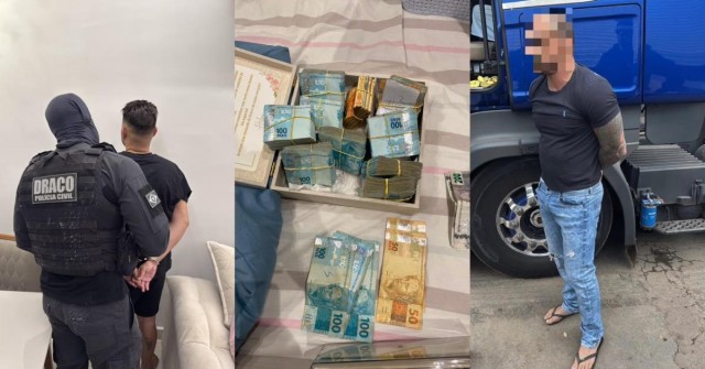Pol�cia mira 'base' de fac��o no Rio usada para esconder foragidos de MT