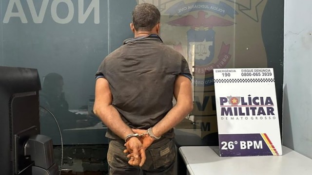 Homem invade com�rcio, esfaqueia ex mais de 15 vezes e acaba preso em Nova Mutum/MT; Veja v�deo
