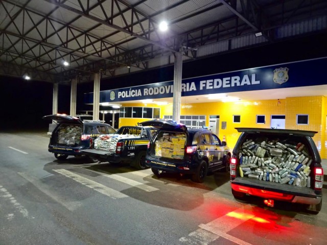 PRF apreende mais de 2,4 toneladas de drogas escondidas em MT