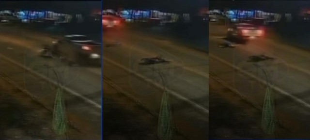 Idosa de moto el�trica morre ap�s ser atropelada por ve�culo em MT