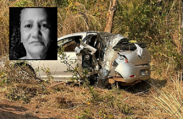 Carro capota, mata mulher e deixa dois feridos no interior de MT