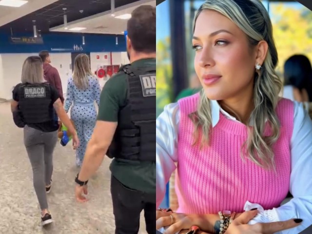 V�deo - Mulher do bra�o direito de W.T. � presa chegando de Paris