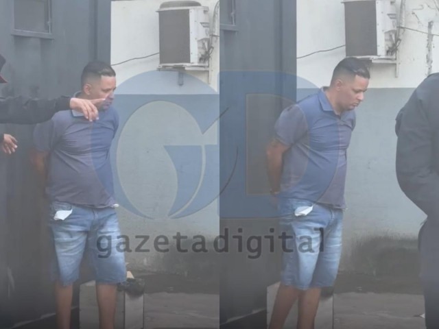 V�deo - PM prende um dos principais homicidas do CV em Cuiab�
