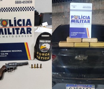 Suspeito troca tiros com a PM e acaba morto em Sapezal